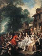 Francois de Troy, A Hunting Meal